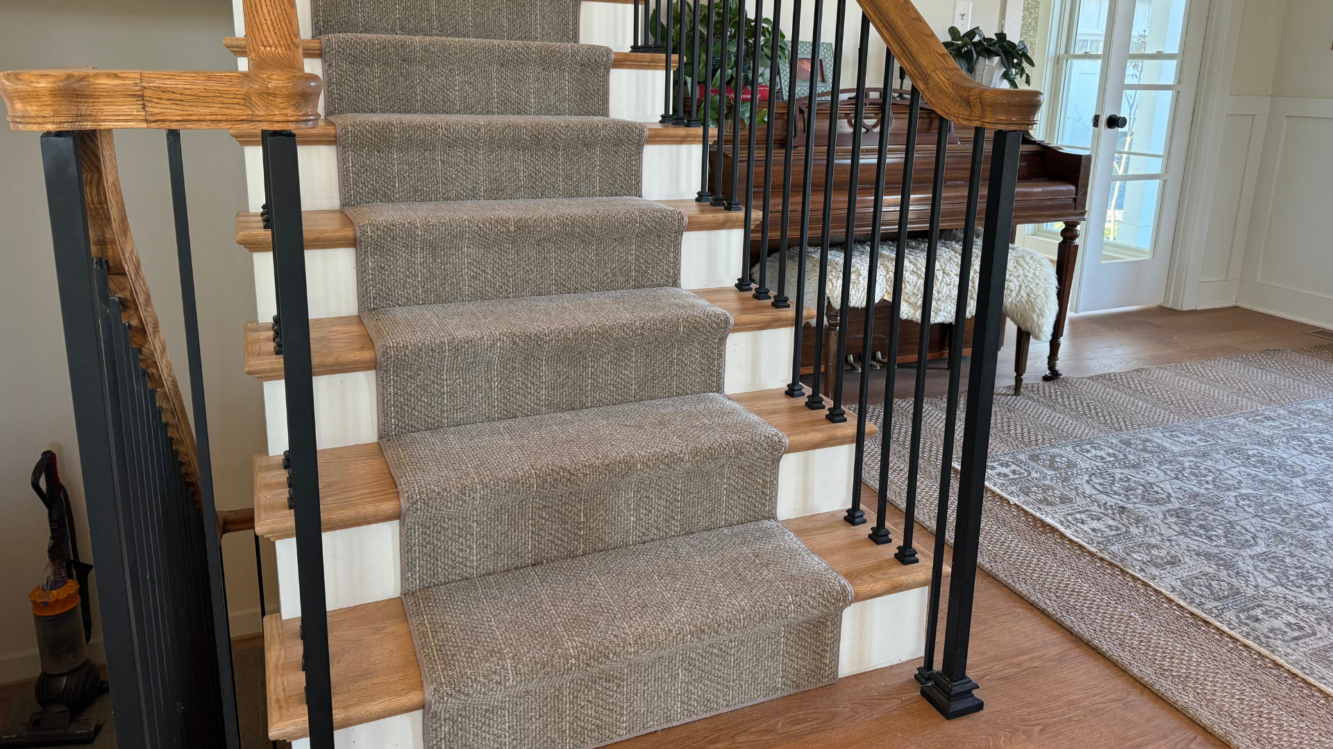 Custom stair runners from Jim Boyd's Flooring America